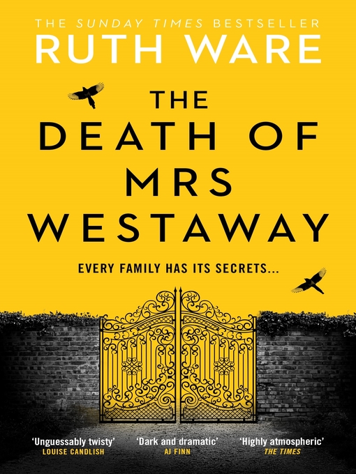 Title details for The Death of Mrs Westaway by Ruth Ware - Wait list